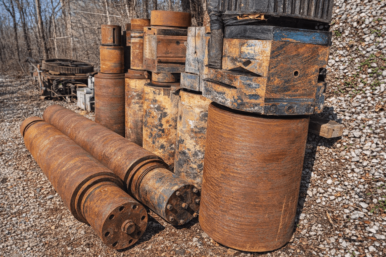 26" x 84" Mill Roll Assemblies
